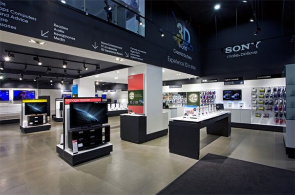 Tienda Sony color negro
