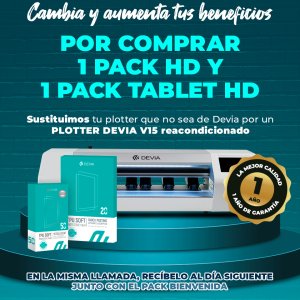 Pack 2 – Sustitución Plotter Compact 15” Reacondicionado