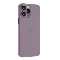 Funda Devia Wing iPhone 14PL ultrafina púrpura