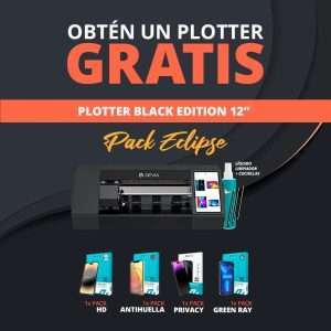 Pack Eclipse Plotter Hidrogel Built-in 12″ App Black Edition