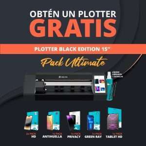 Pack Ultimate Plotter Hidrogel Built-in App 15″ Black Edition