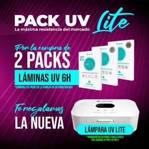 2 packs 6H Privacy + lámpara V LITE gratis