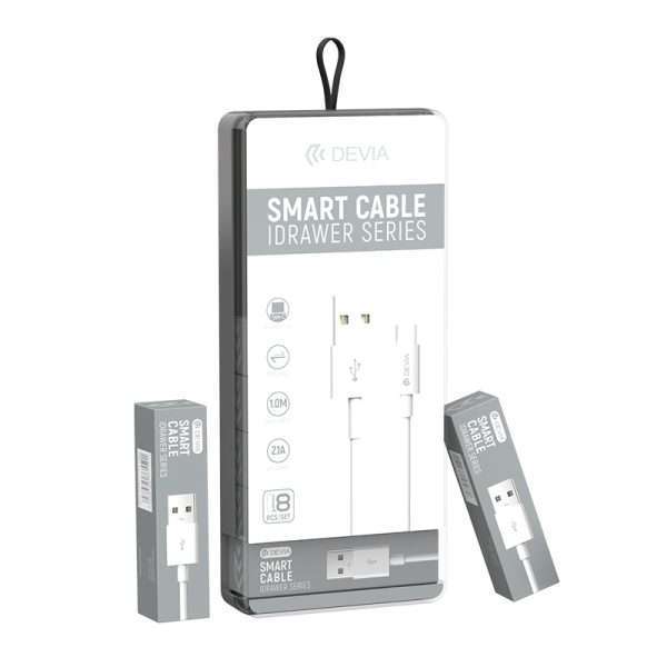 Idrawer cable Devia Smart Micro USB - 5V 2 1A 1m