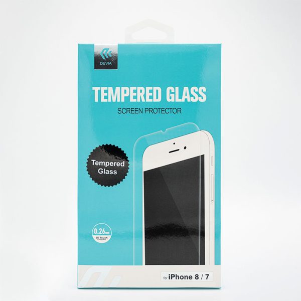 Cristal templ Devia Basic iPhone 7/8 0 26 mm