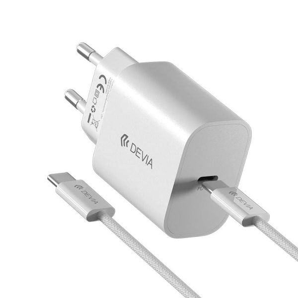 Set cargador GaN Devia Smart PD C-C 30W